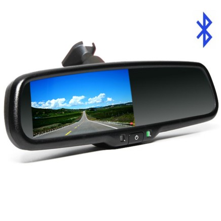 Bluetooth car mirror